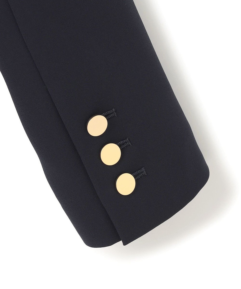 BEIGE， 【洗える・大人百花 春号掲載】JASMINE / ゴールドボタンダブルジャケット 