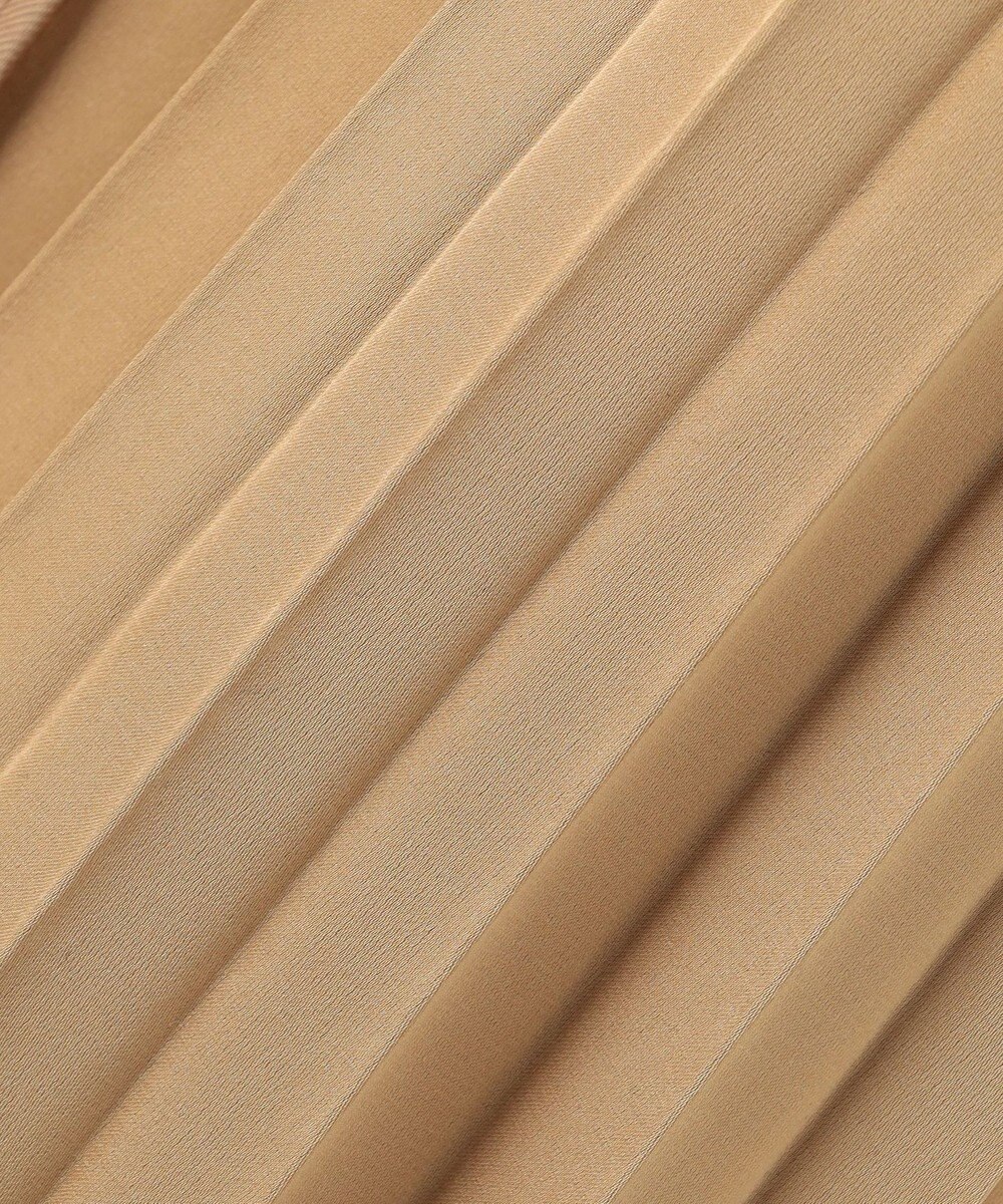 Feroux 【洗える】プリーツコンビ スカート 