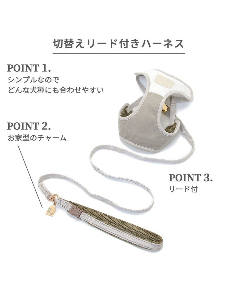 PET PARADISE シンプル リード付きハーネス【４Ｓ】 