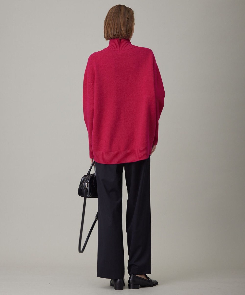 ICB 【洗える】 TWブロード ワイドストレートパンツ 