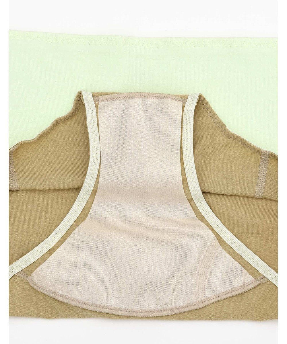 une nana cool 綿ベア天竺 カラーブロッキング サニタリーショーツ 