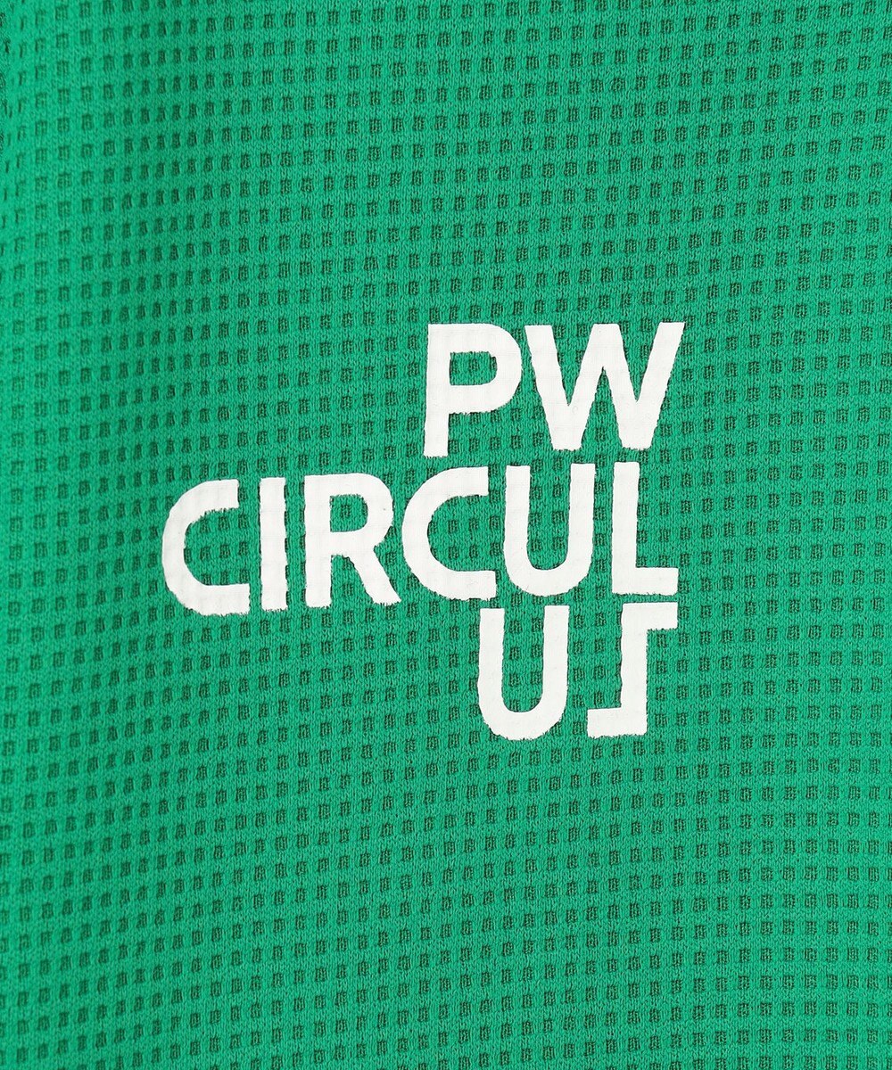 PW CIRCULUS 【WOMEN】ワッフルポロ ゴルフウェア レディース 