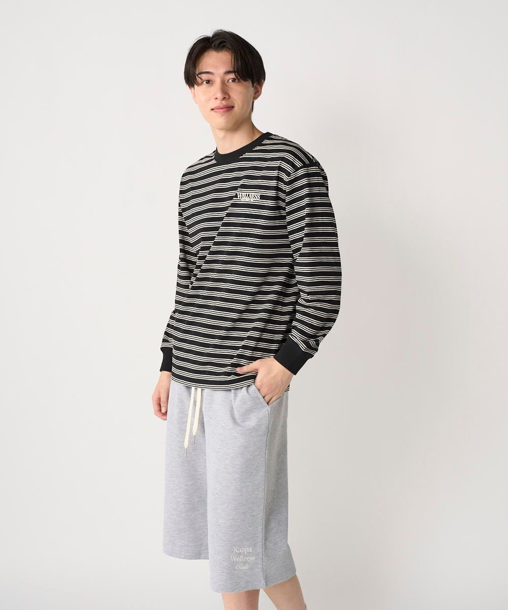 OP／FILA 【Kappa】ウェルネスクラブボーダーロンT 