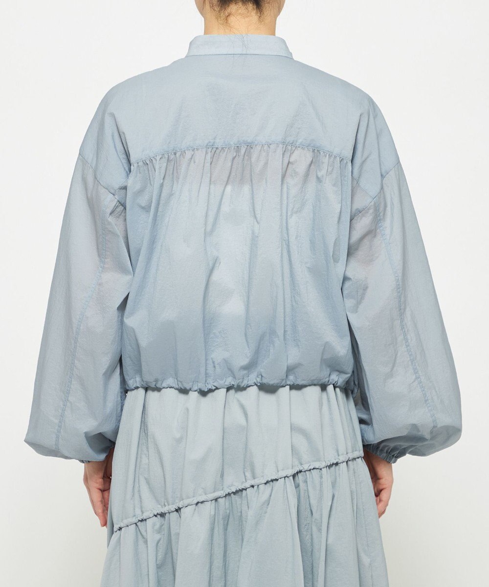 uncrave シアープルーフナイロン スタンドネックブルゾン 