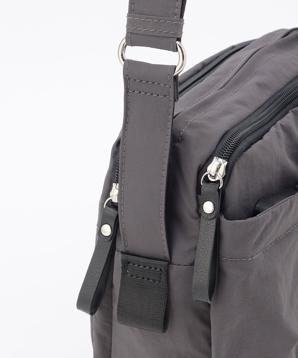 LA BAGAGERIE 【MONICA】フロントポケットショルダーバッグ 