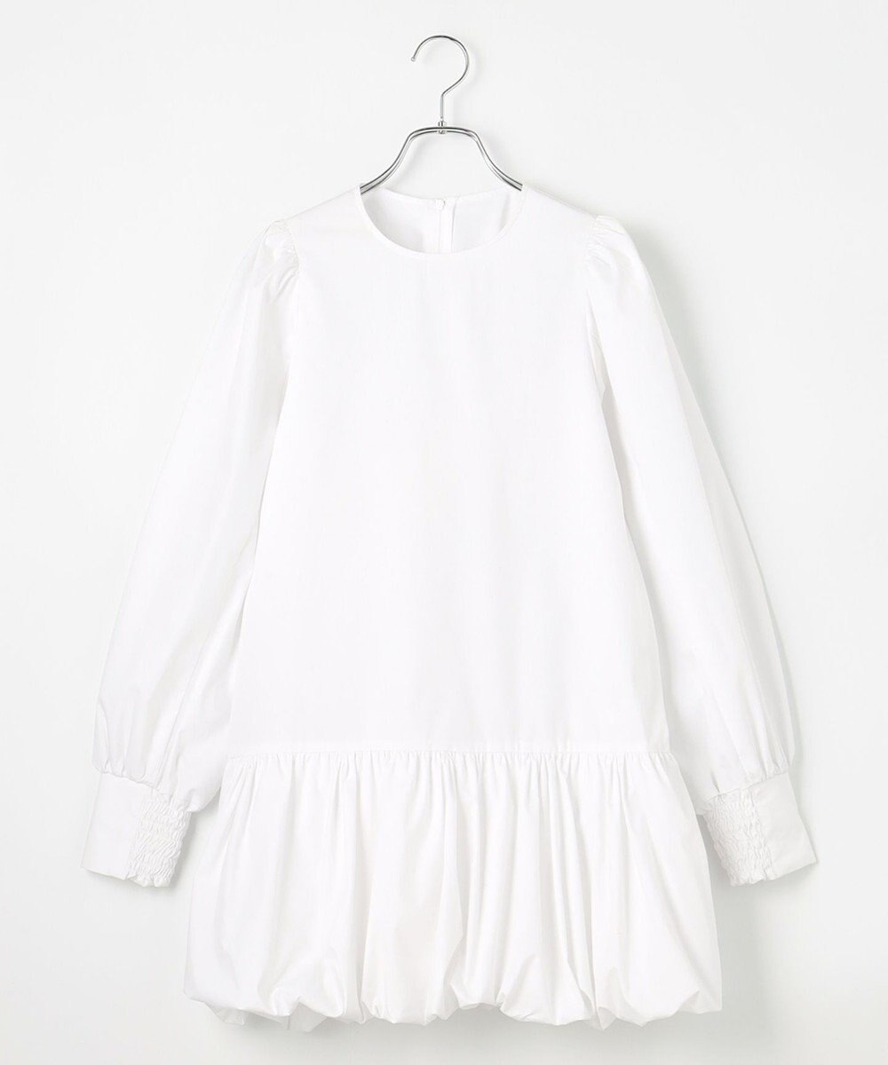 #Newans バルーンヘムブラウス 