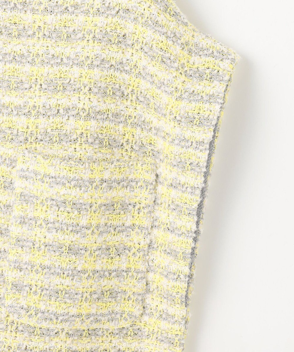 自由区 【Precious 5月号掲載】【カトリエムブーケ】Couleur tweed ツイードジレ 