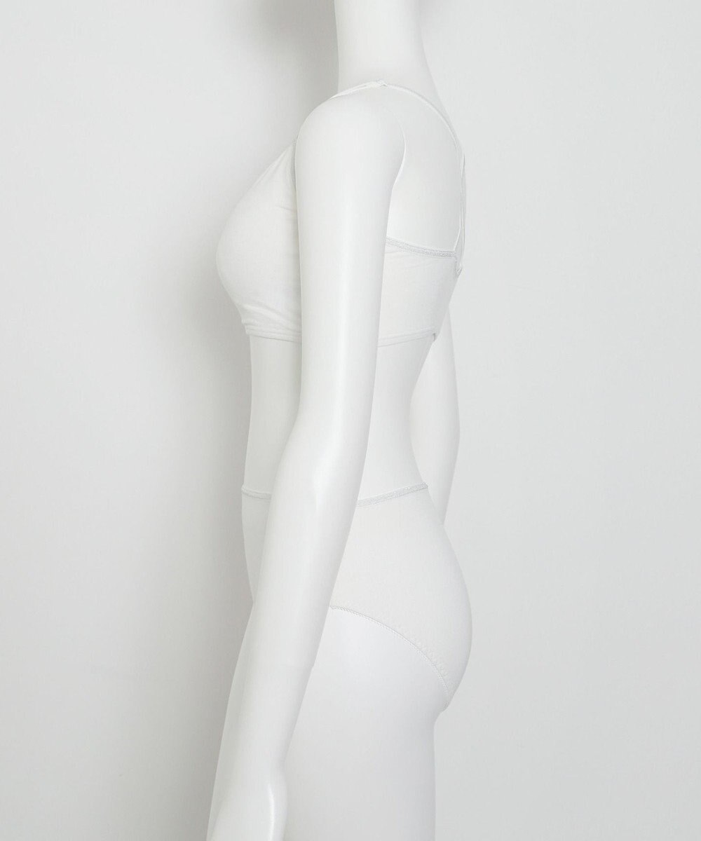 WEGO 【ブラトップ＆ショーツセット】Liliane　Ciel　フェザーラメ 