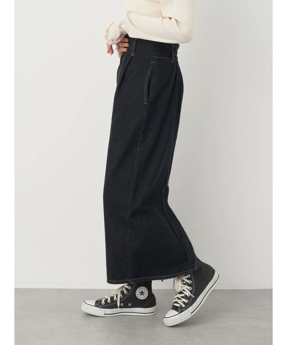 earth music&ecology デニムナロースカート 