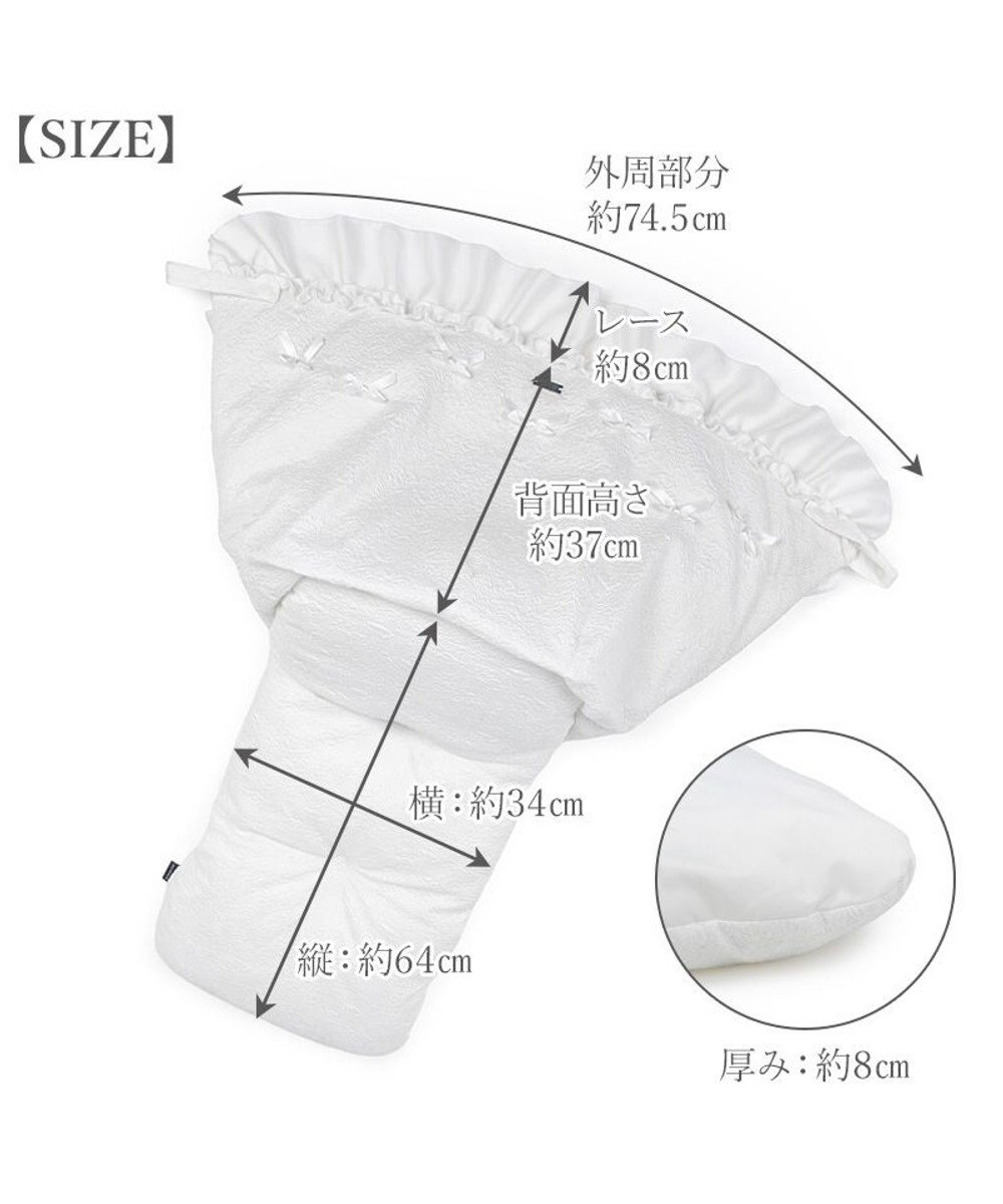 PET PARADISE cherircouture レースフリル カート用 クッション 