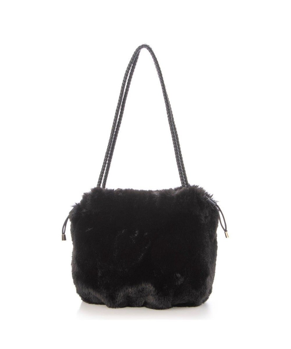 UNBILLION カシュカシュ cachecache / ロングハンドルエコファー巾着トート 