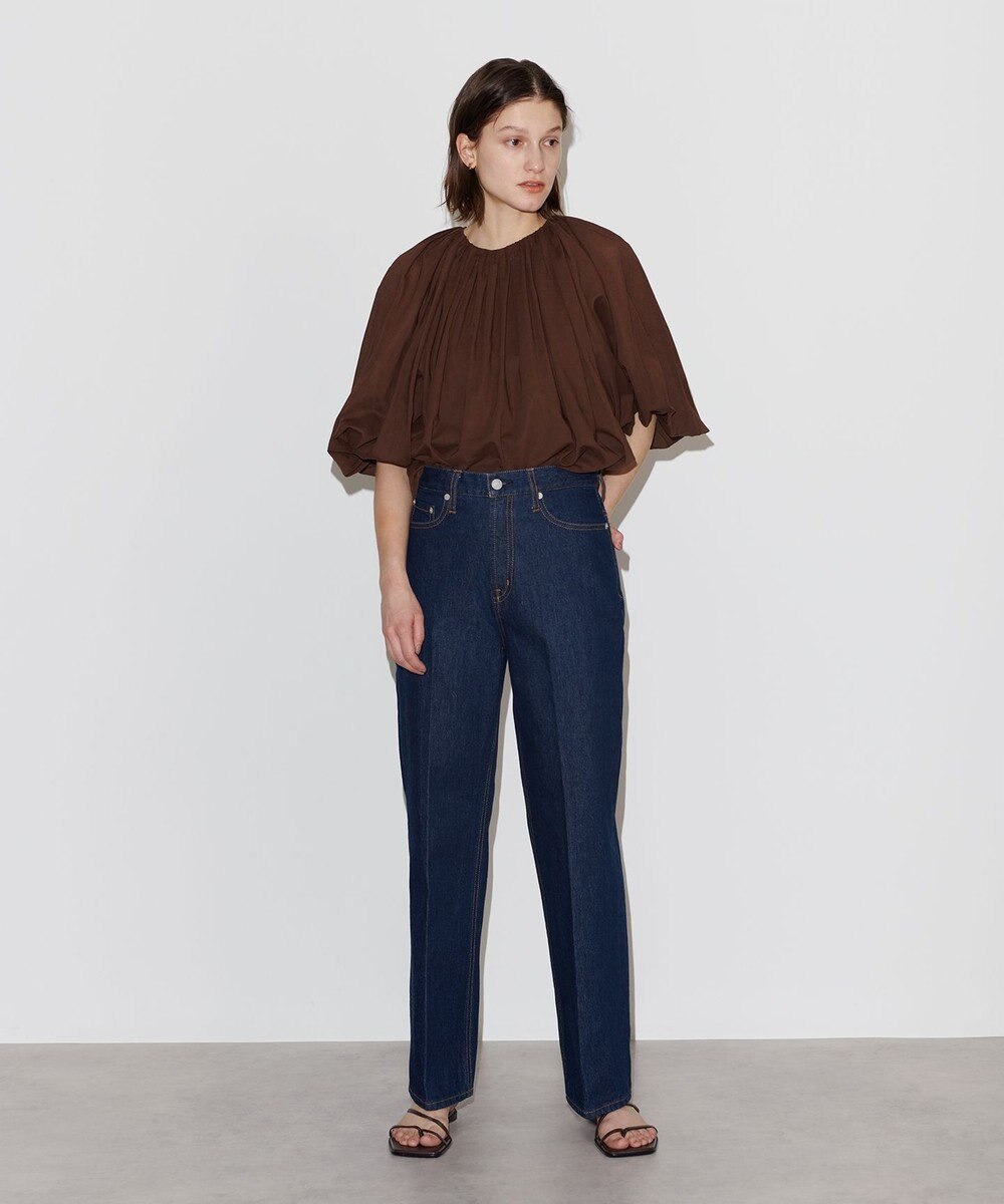 NAVE 【Nave　洗える】ボリュームボイル ブラウス 