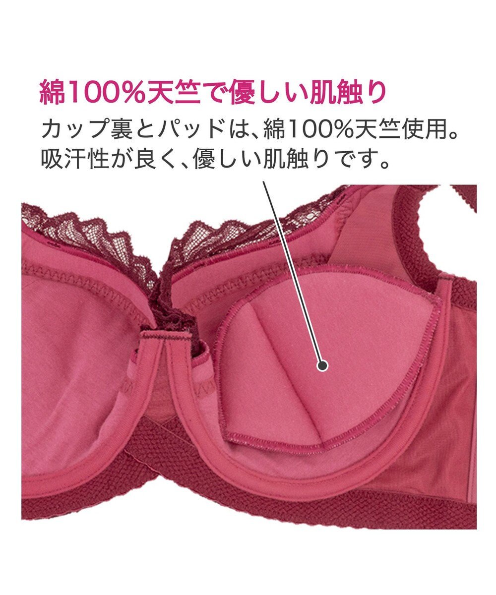 BRADELIS New York 【BRADELIS New York】サポートバックラインブラ23A1 グラマーバストをスッキリさせる補正ブラ 