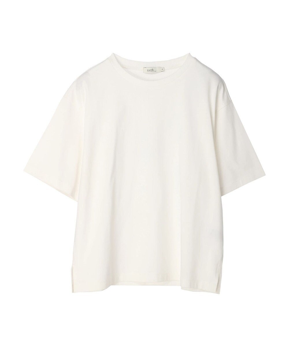 earth music&ecology ＢＯＸシルエットＴ（汗じみ防止） 