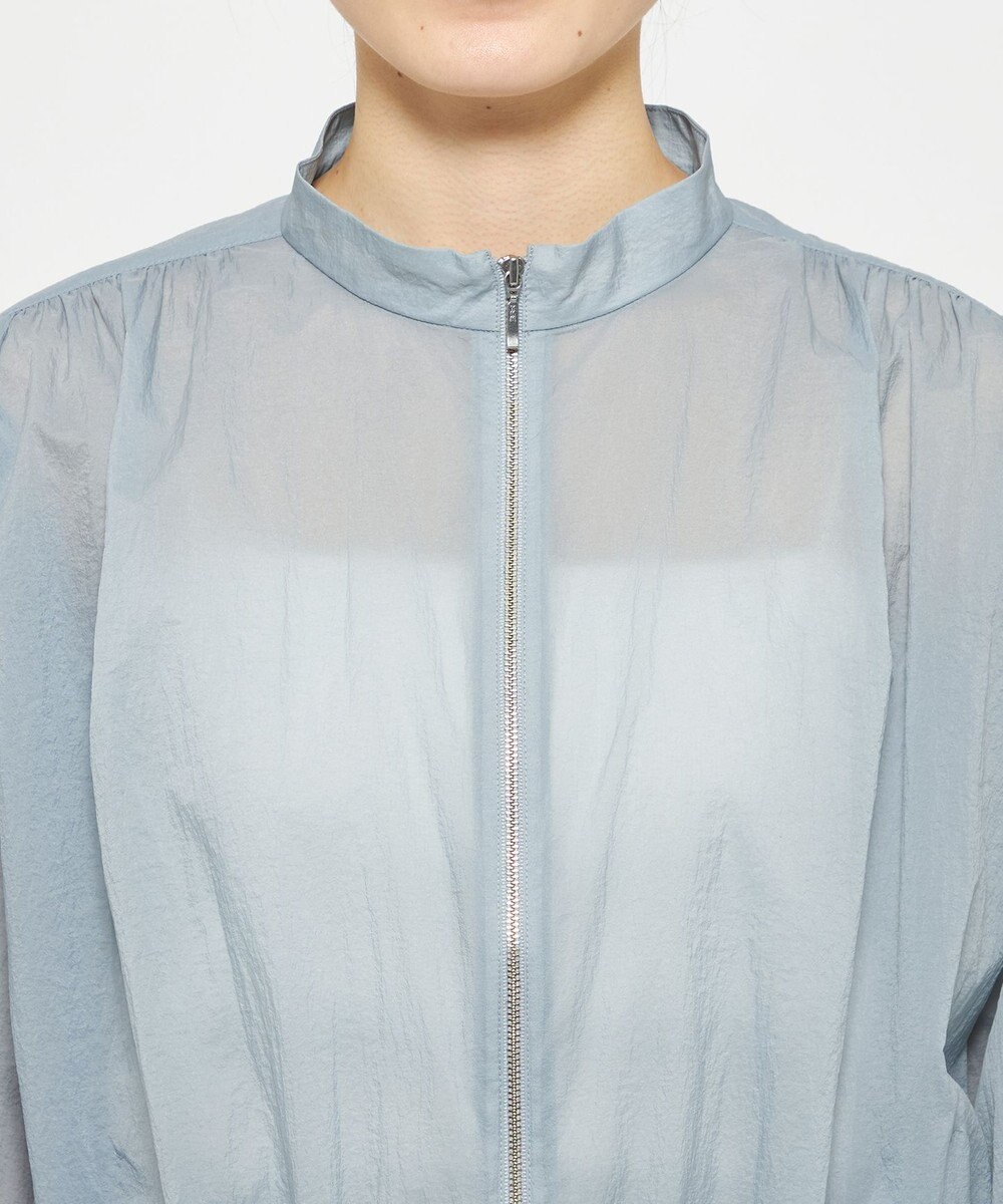 uncrave シアープルーフナイロン スタンドネックブルゾン 