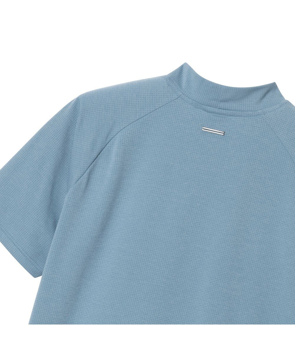 ZERO HALLIBURTON 通気性抜群 コンフォートモックネックTシャツ ZHG-M6S7d 85194 