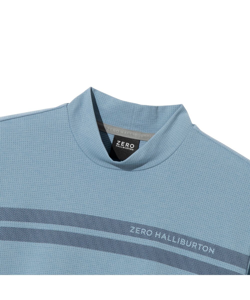 ZERO HALLIBURTON 通気性抜群 コンフォートモックネックTシャツ ZHG-M6S7d 85194 