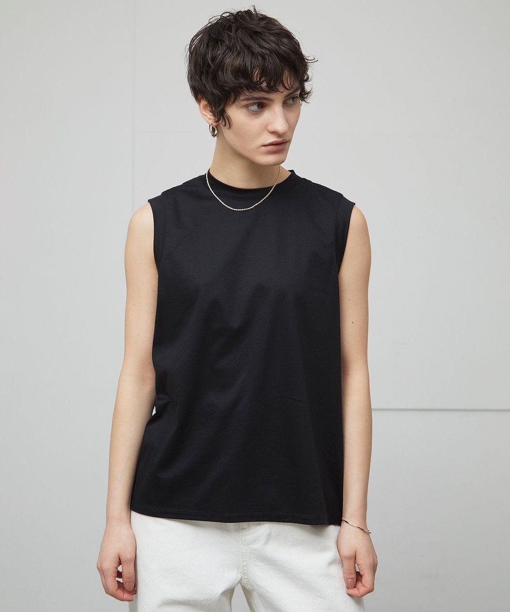 BEIGE， 【洗える・Oggi ８月号掲載】PALMIERS / ノースリーブカットソー 