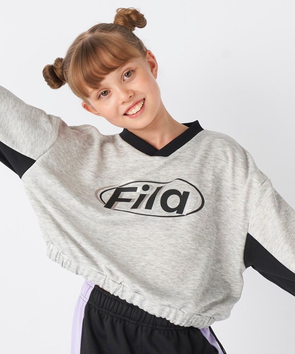 OP／FILA 【FILA】ショート丈スウェット/キッズ 
