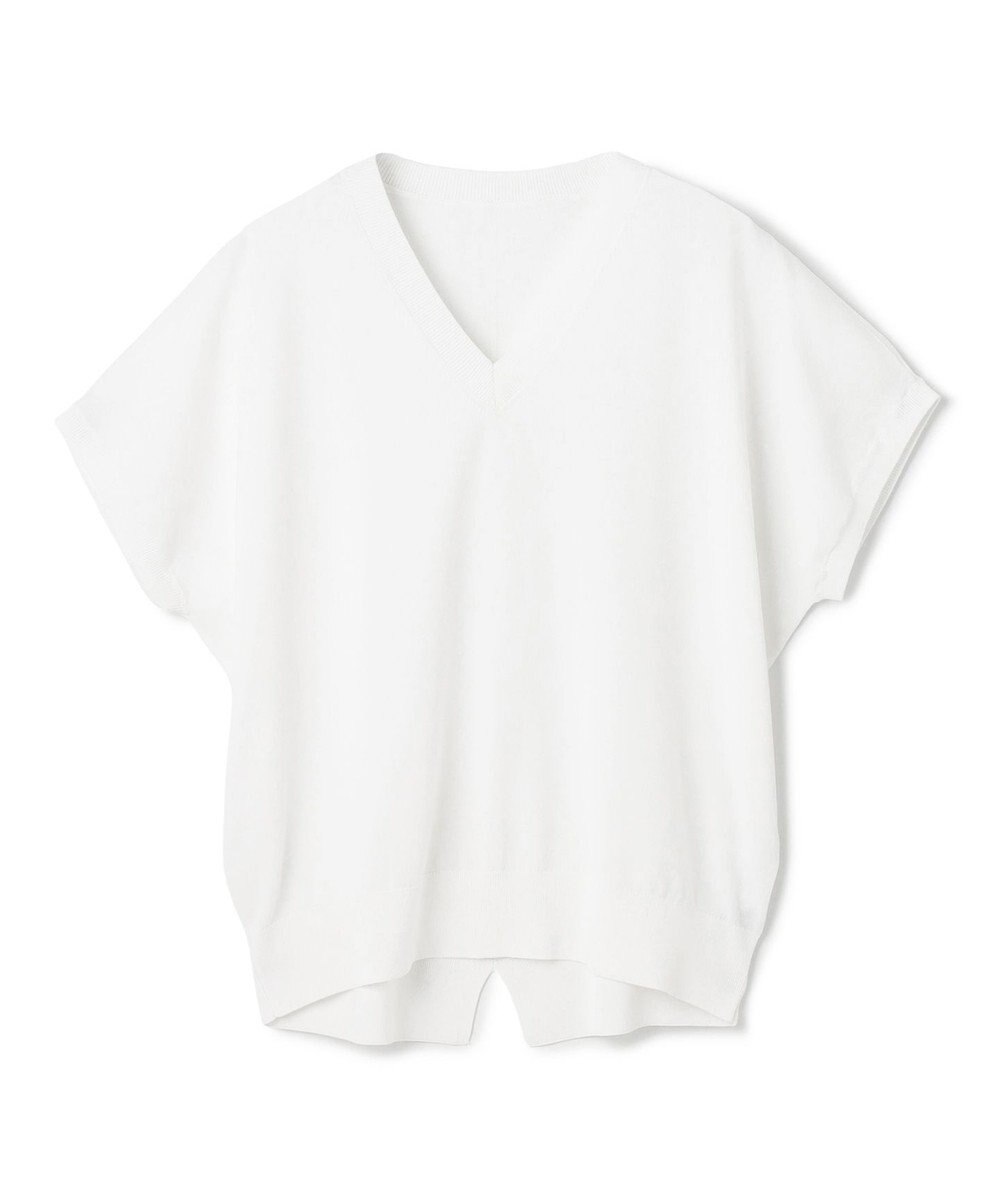 UNFILO L スゴ機能美 Vネック ニット 