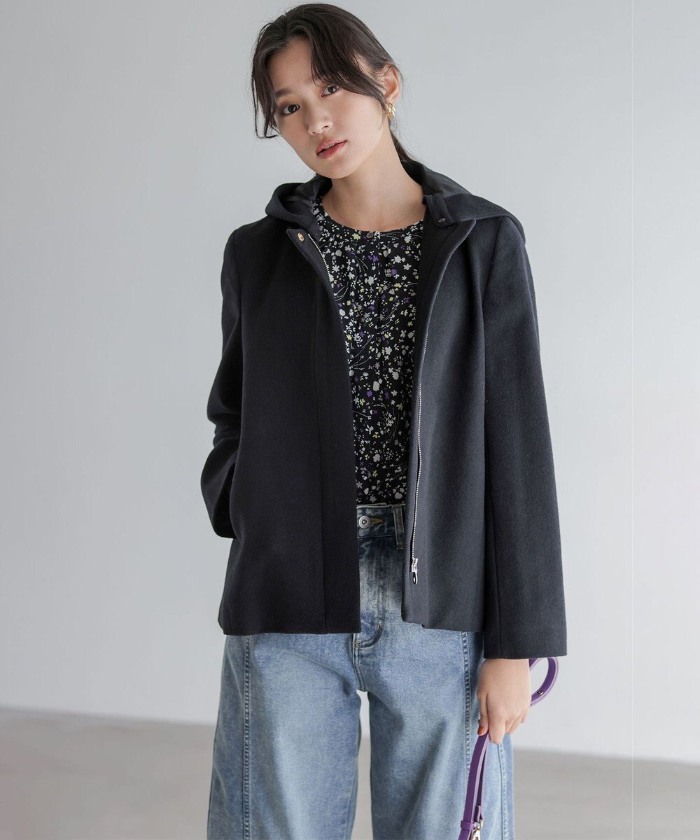 組曲 S プティフラワープリント ブラウス 