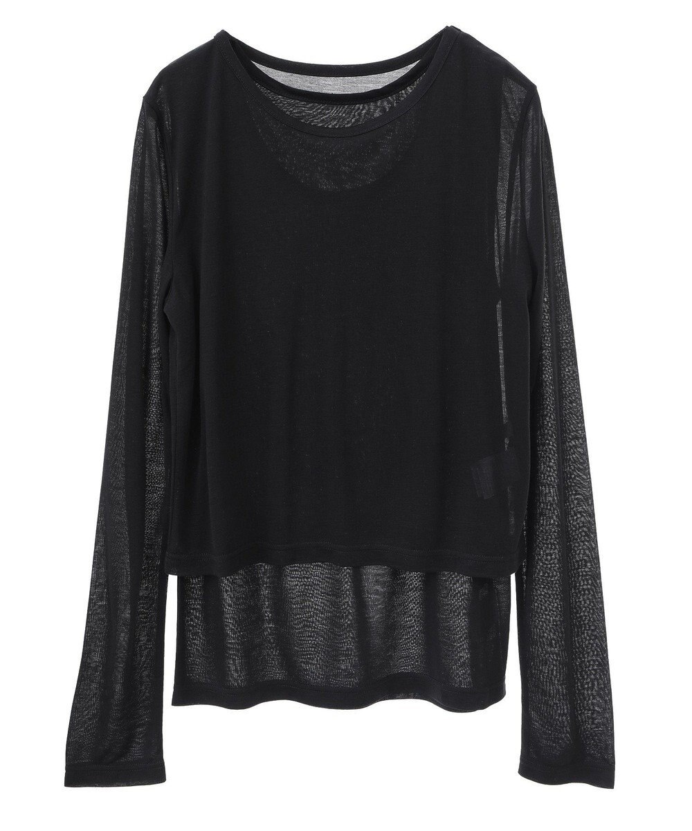 Green Parks ・Ｐｅｔｉｔ　Ｆｌｅｕｒ　レイヤードシアープルオーバ 