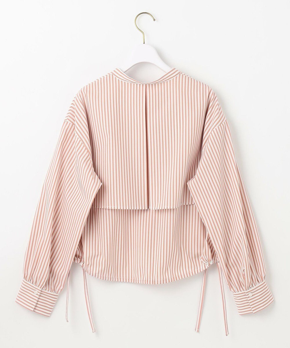 ANY SIS 【UVカット・接触冷感・速乾】クロップトヨークハオリ シャツ 