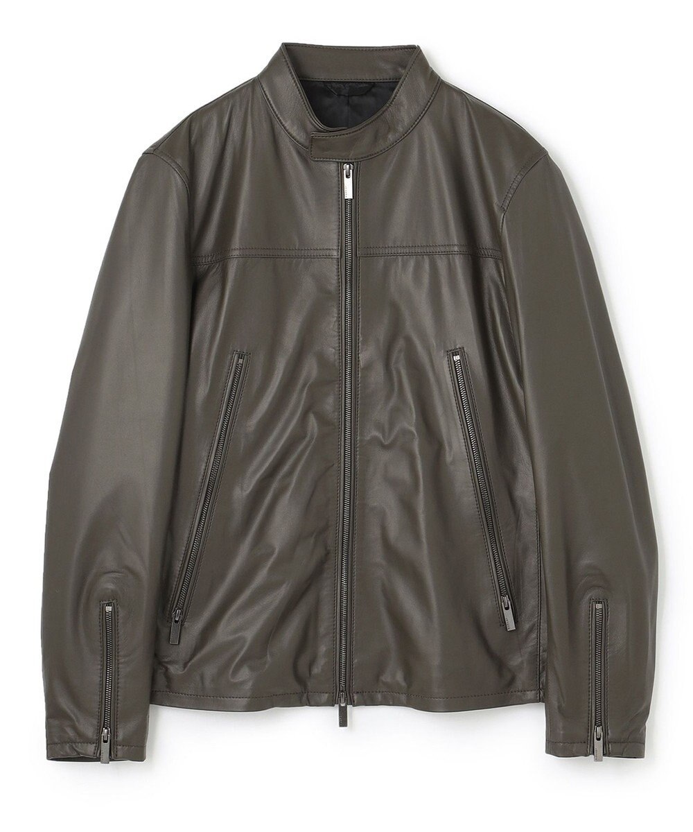 JOSEPH HOMME 【新色追加】ライトラムナッパレザー　シングルライダース 