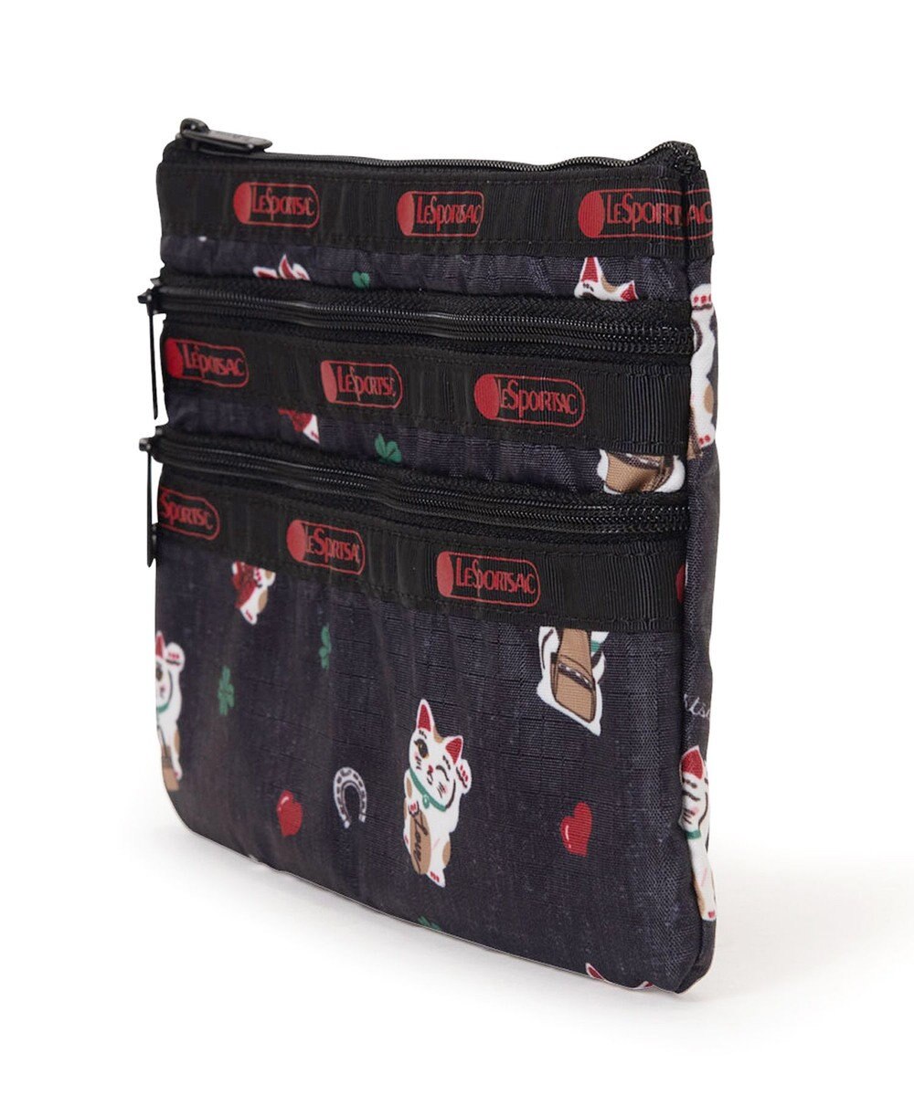 LeSportsac 3ZIP COSMETIC/ラッキーパウズ 