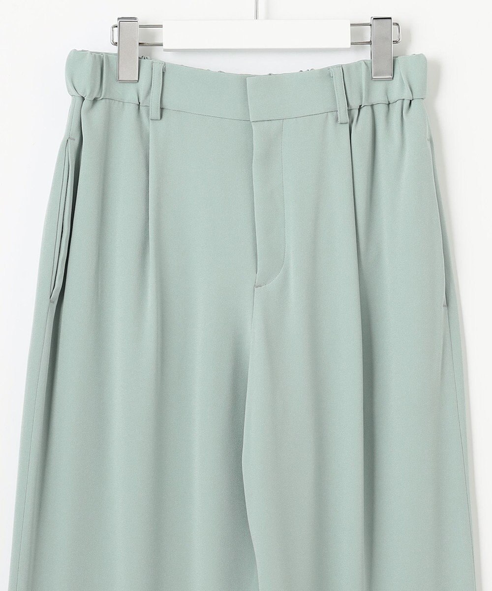 自由区 L 【セットアップ対応・洗える】トリアセジョーゼット  パンツ 