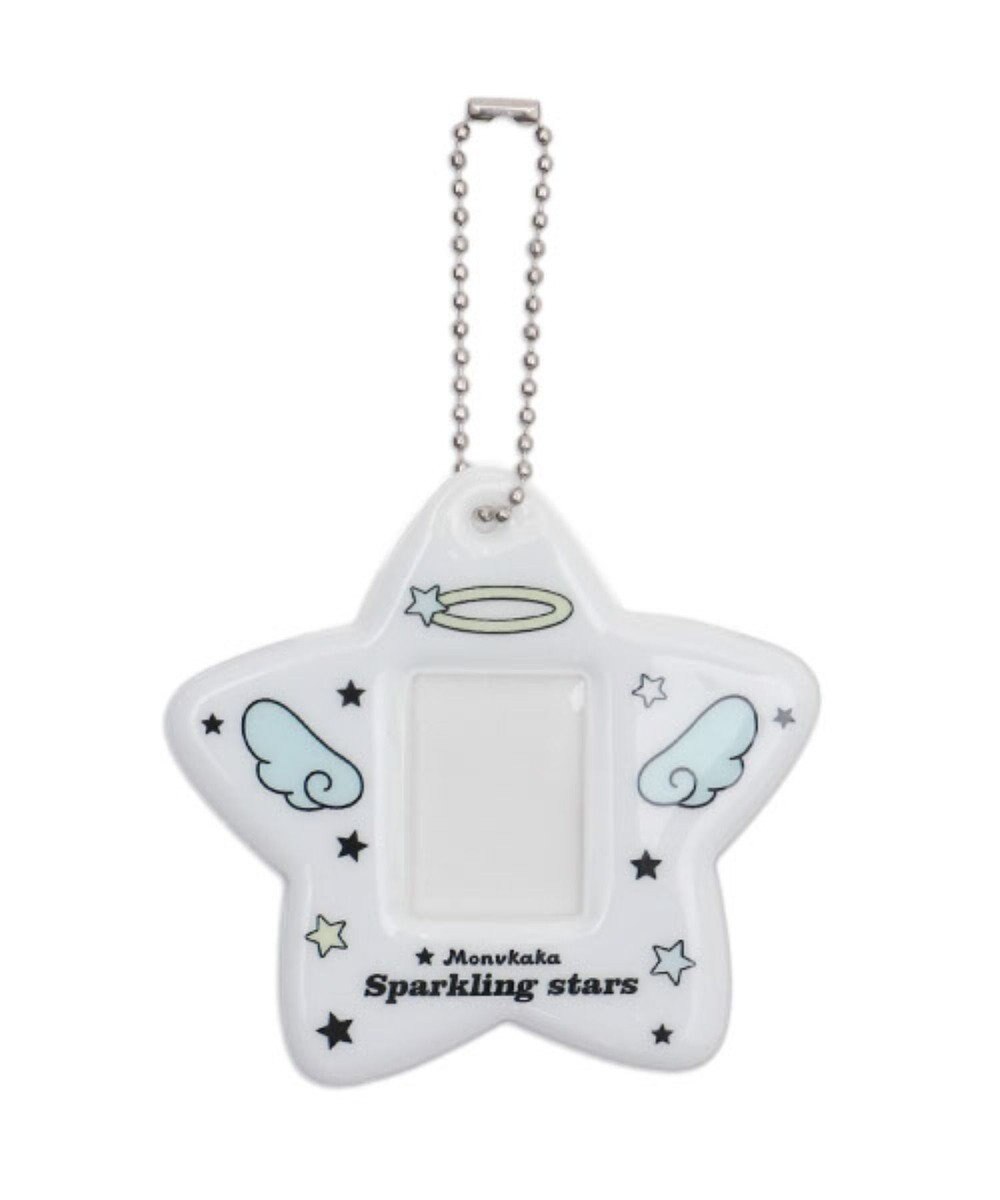 WEGO 【痛バ＆推し活グッズ】スターエンジェルIDフォトケースキーホルダー 