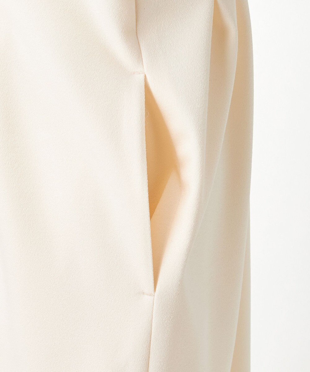 23区 【エステータ】マットクレープジョーゼット ワンピース 