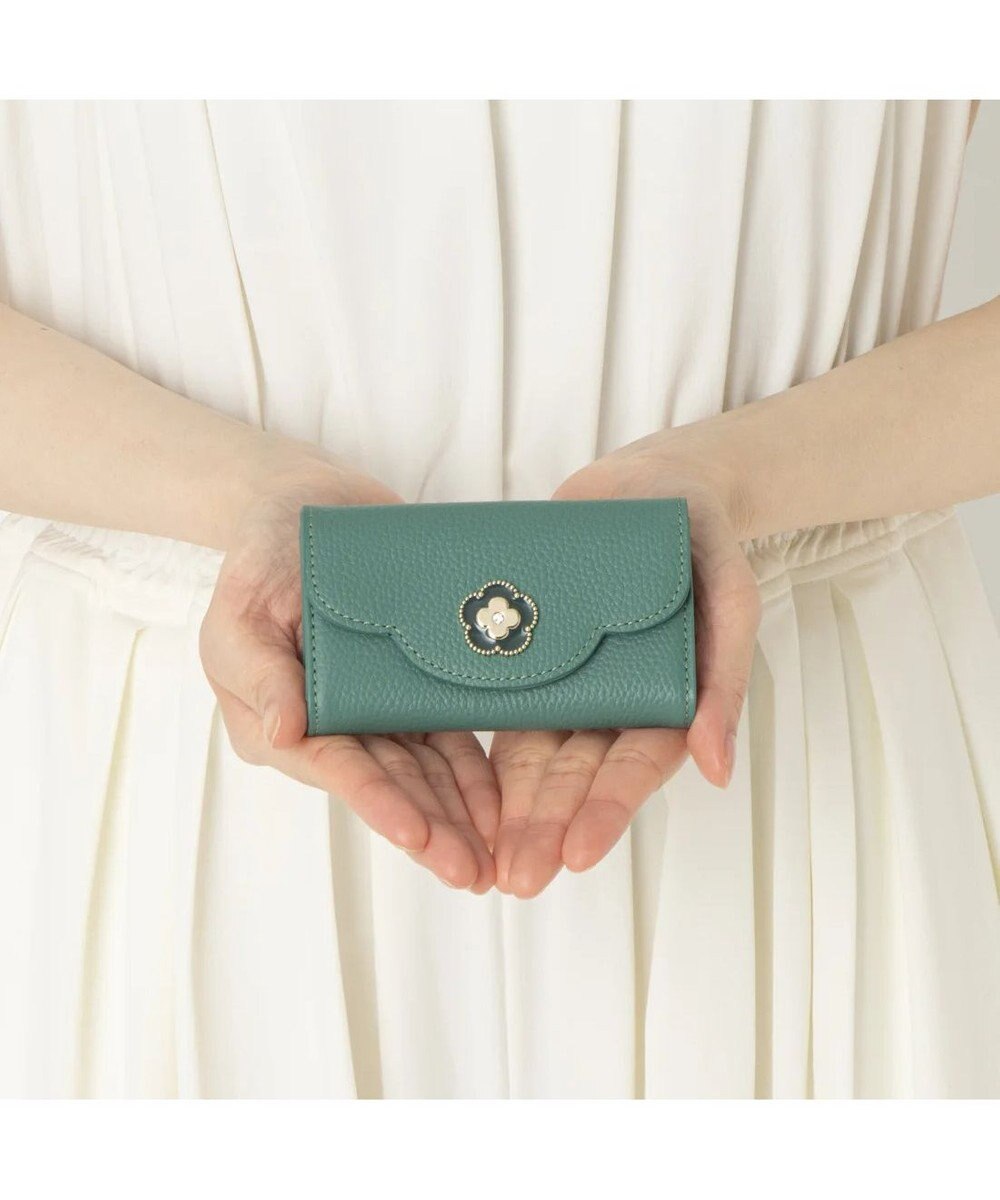 CLATHAS ペルル 三つ折りキーケース 