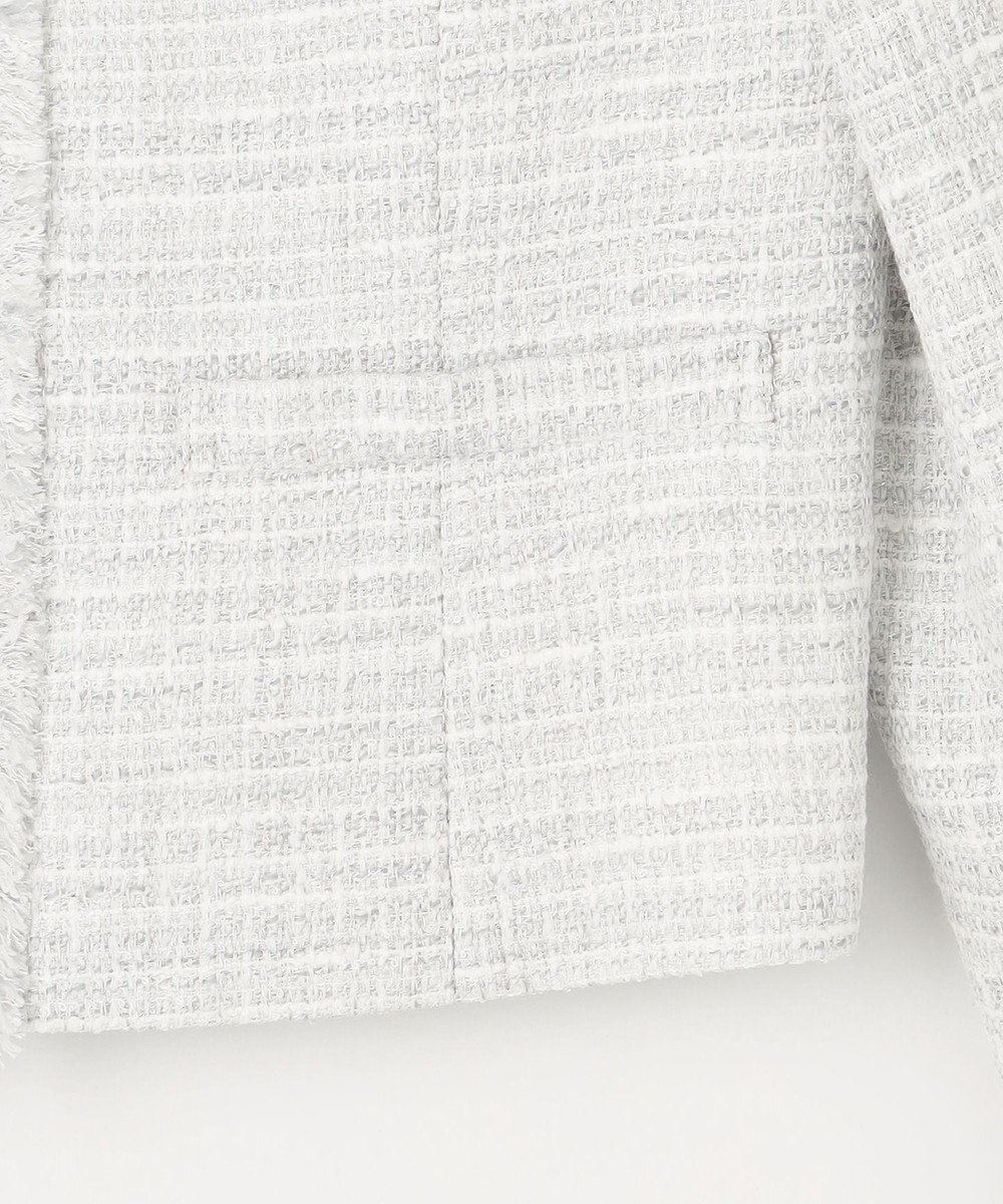 組曲 S 【KUMIKYOKU NAVY】ラメループモールツイード ジャケット 