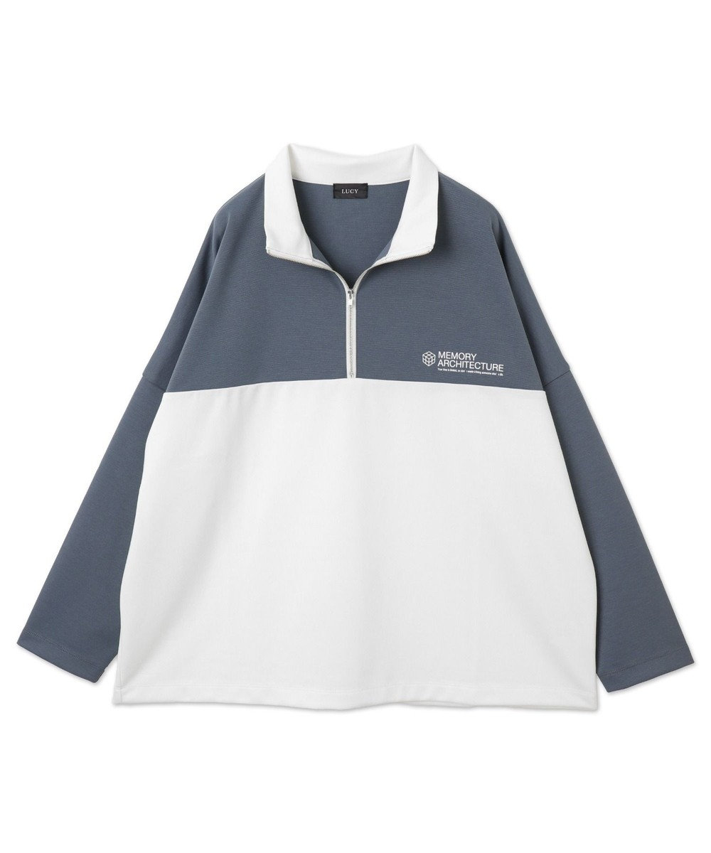 WEGO ドルマンポンチハーフZIPT（LS） 