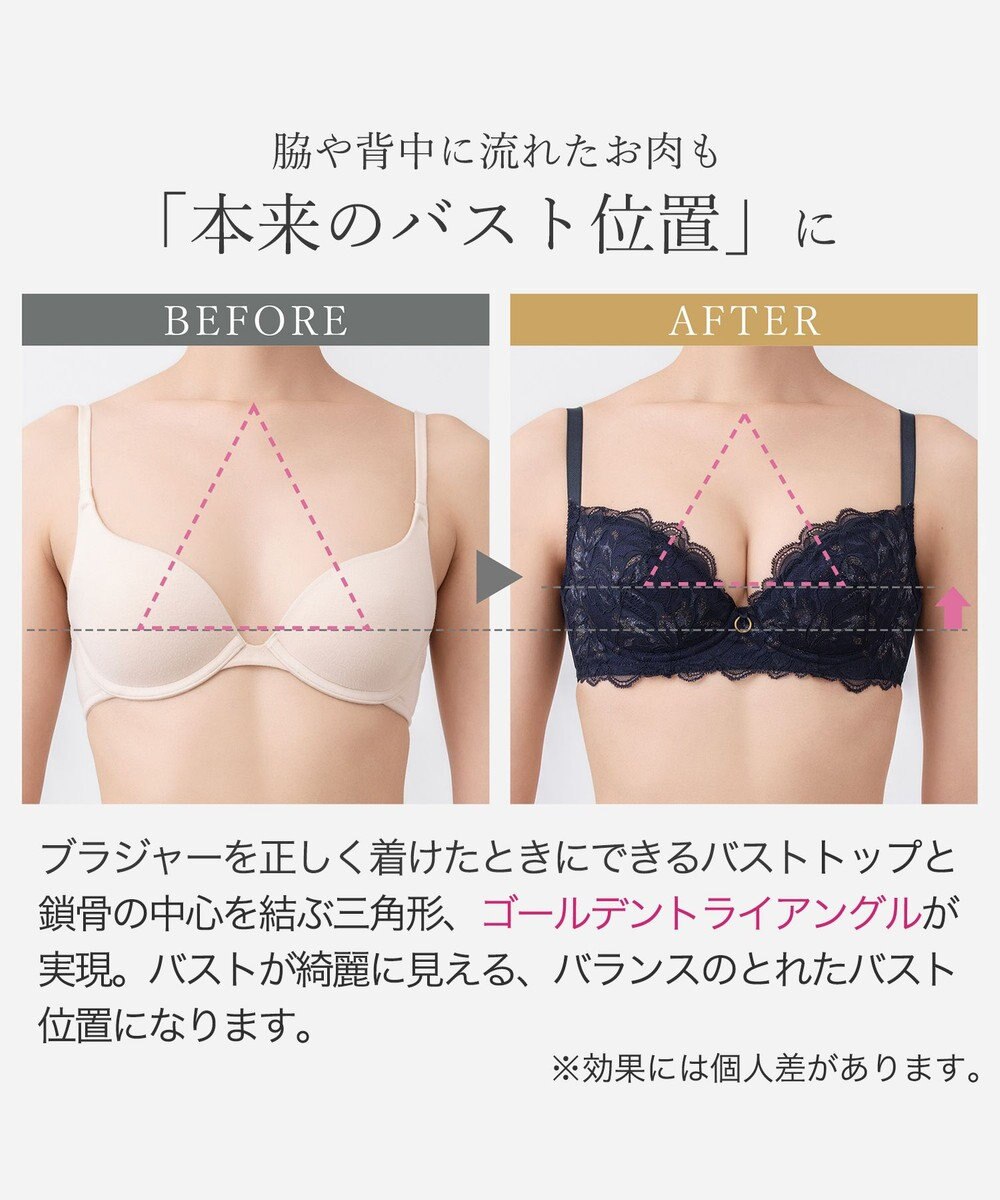 BRADELIS New York 【BRADELIS New York / 育乳補整ブラ・STEP1 集める】ジャスミンステップ1ブラ25A2 