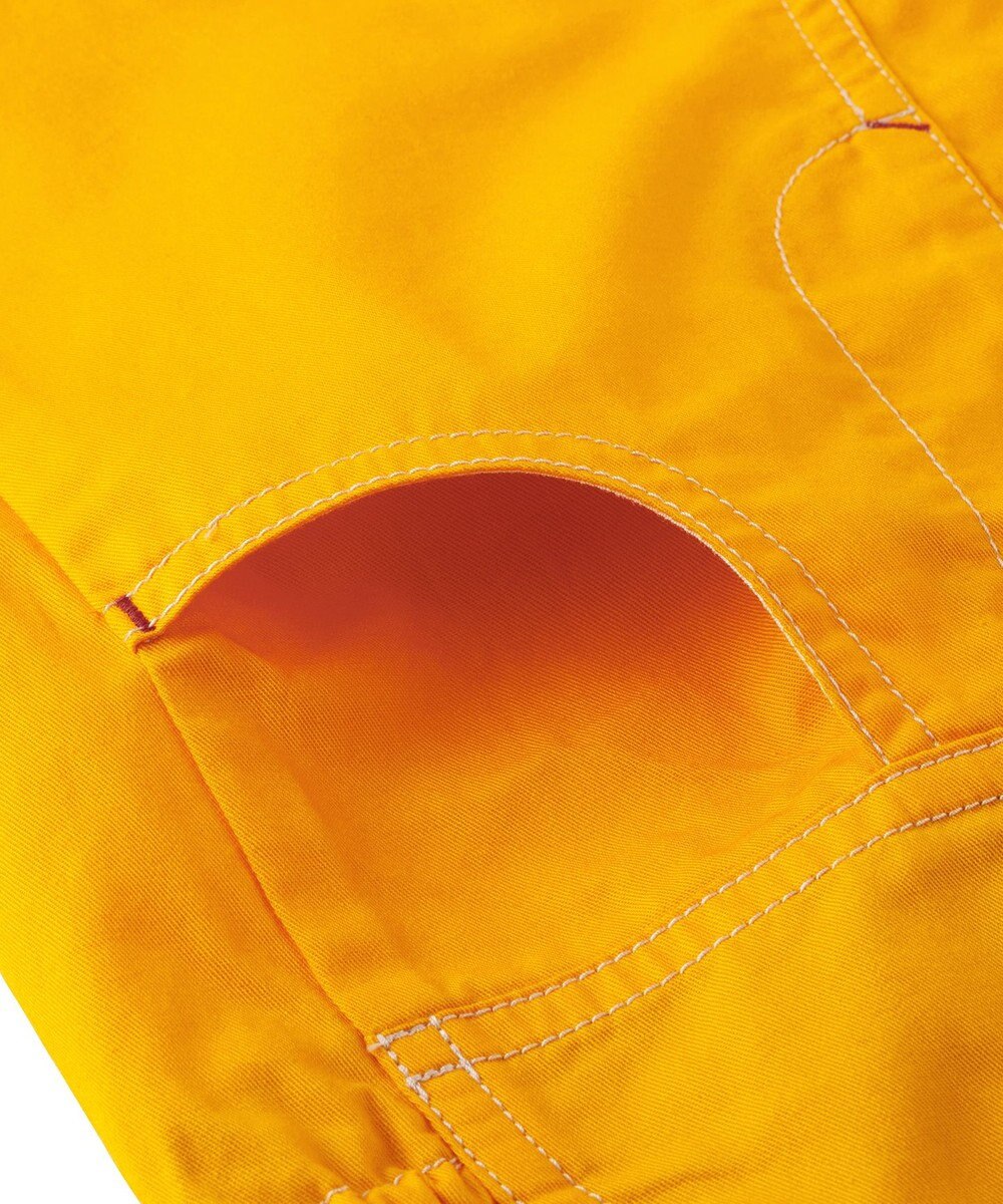 MIKI HOUSE HOT BISCUITS 【70-110cm】 レトロ ロゴ刺繍 オーバーオール 