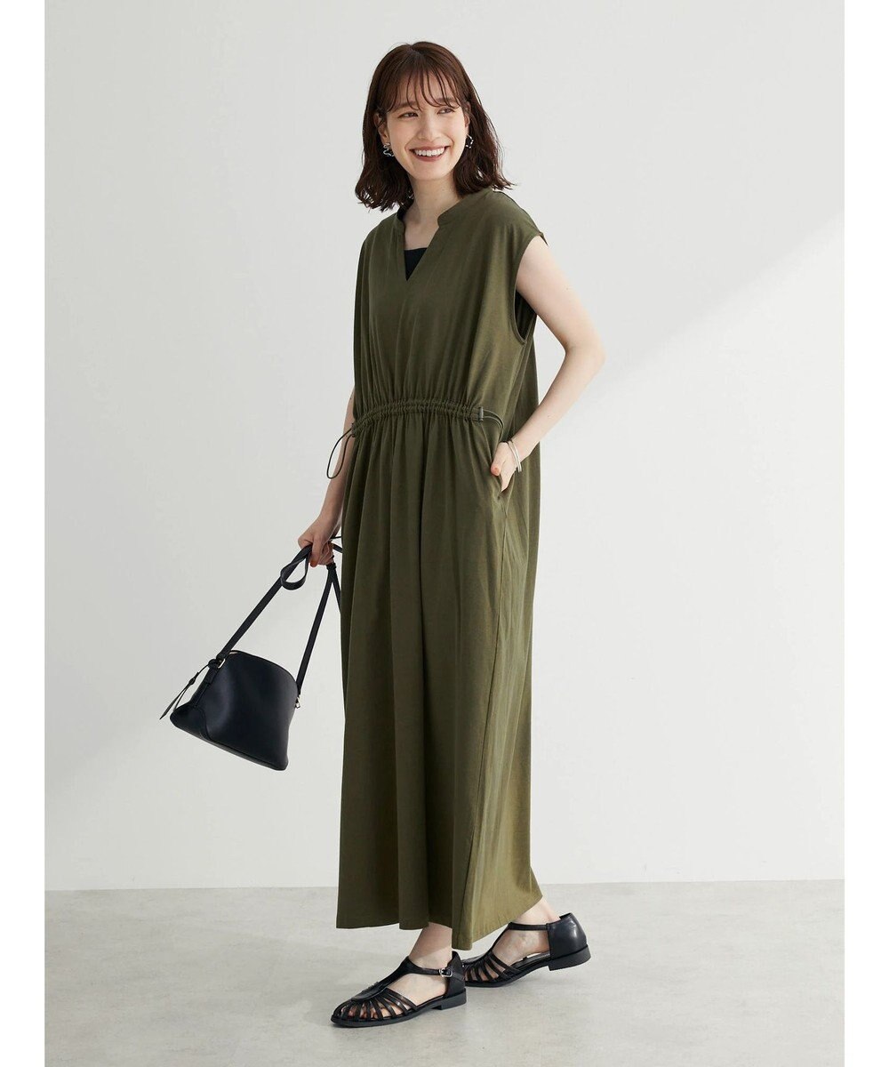 Green Parks ・ＳＵＧＡＲ　ＳＰＯＯＮ　ウエストドロストワンピース 