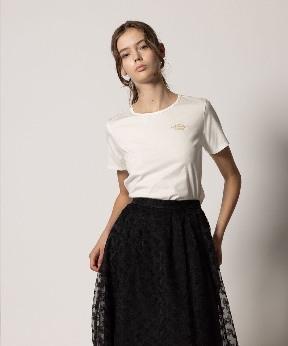 TOCCA 【洗える】TOCCA LOGO TEE Tシャツ 