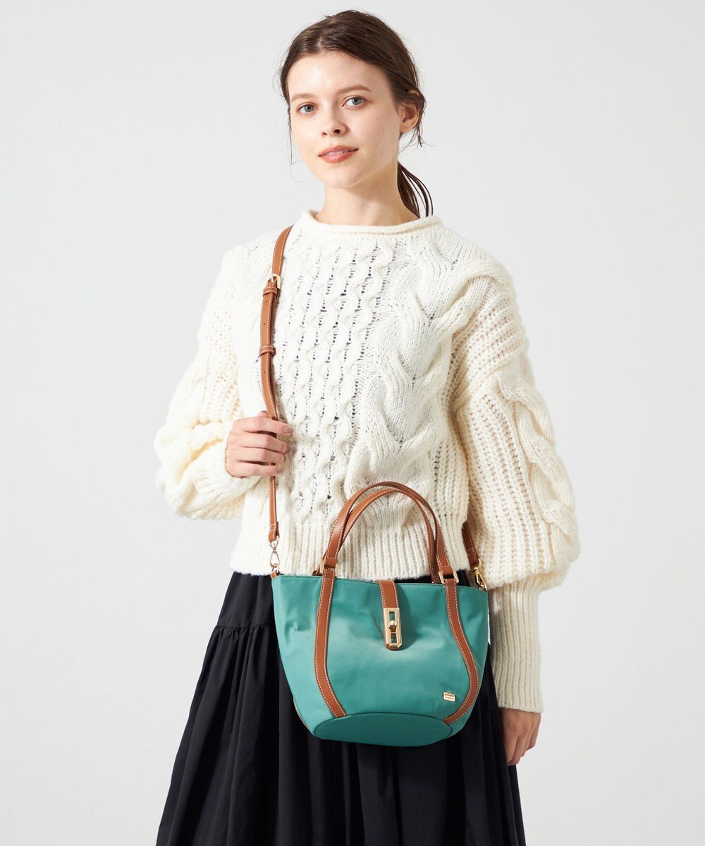 LA BAGAGERIE ひねり金具付きエレガンストート　SSサイズ 