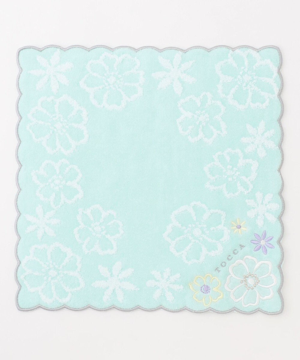 TOCCA WHITE BOUQUET TOWELCHIEF タオルハンカチ 