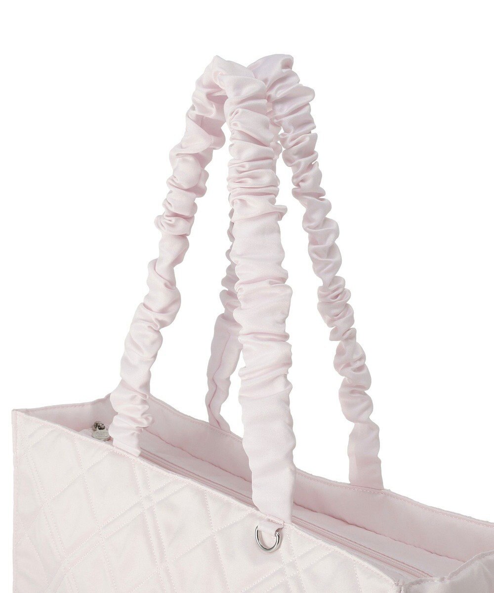 Maison de FLEUR ギャザーハンドルキルティングキャリーオンバッグ 