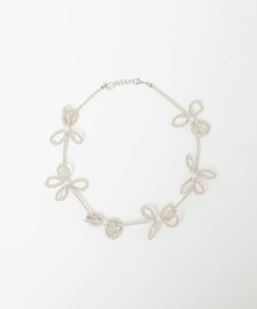 WEGO Lフラワービーズネックレス 