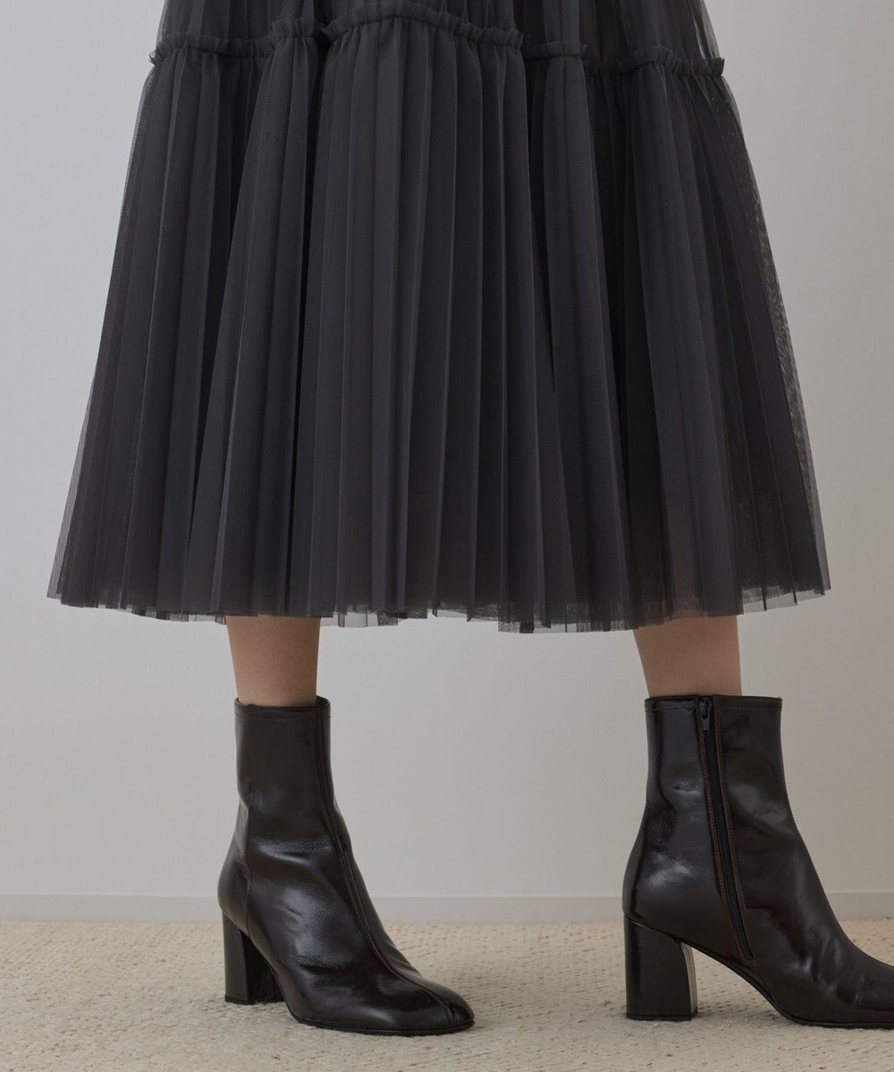 GRACE CONTINENTAL チュールティアードスカート 