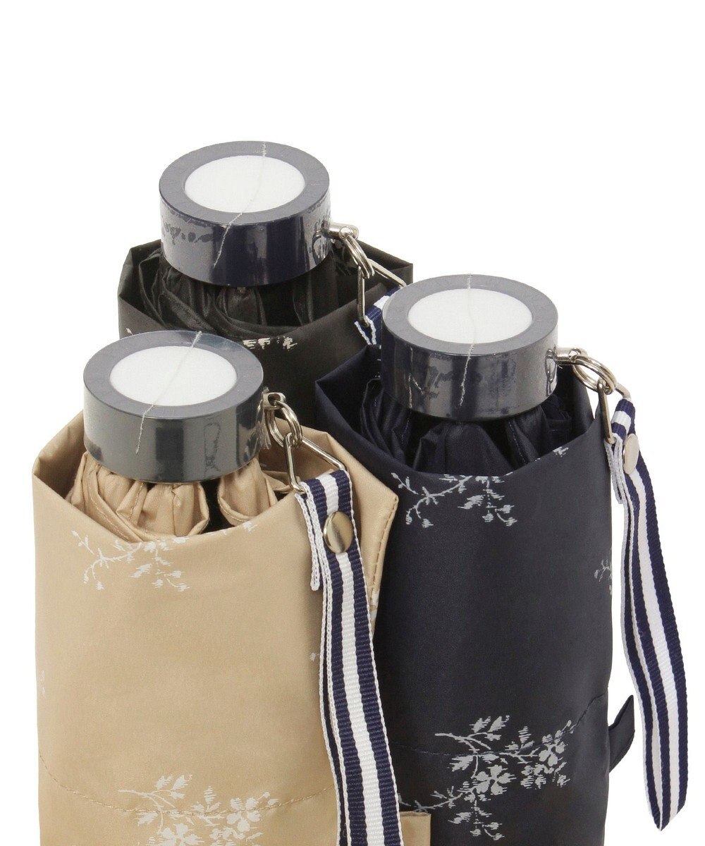 MOONBAT 【遮熱・遮光】POLO RALPH LAUREN(ポロ ラルフローレン)フローラル 花柄 晴雨兼用 雨傘  折りたたみ傘 簡単開閉 