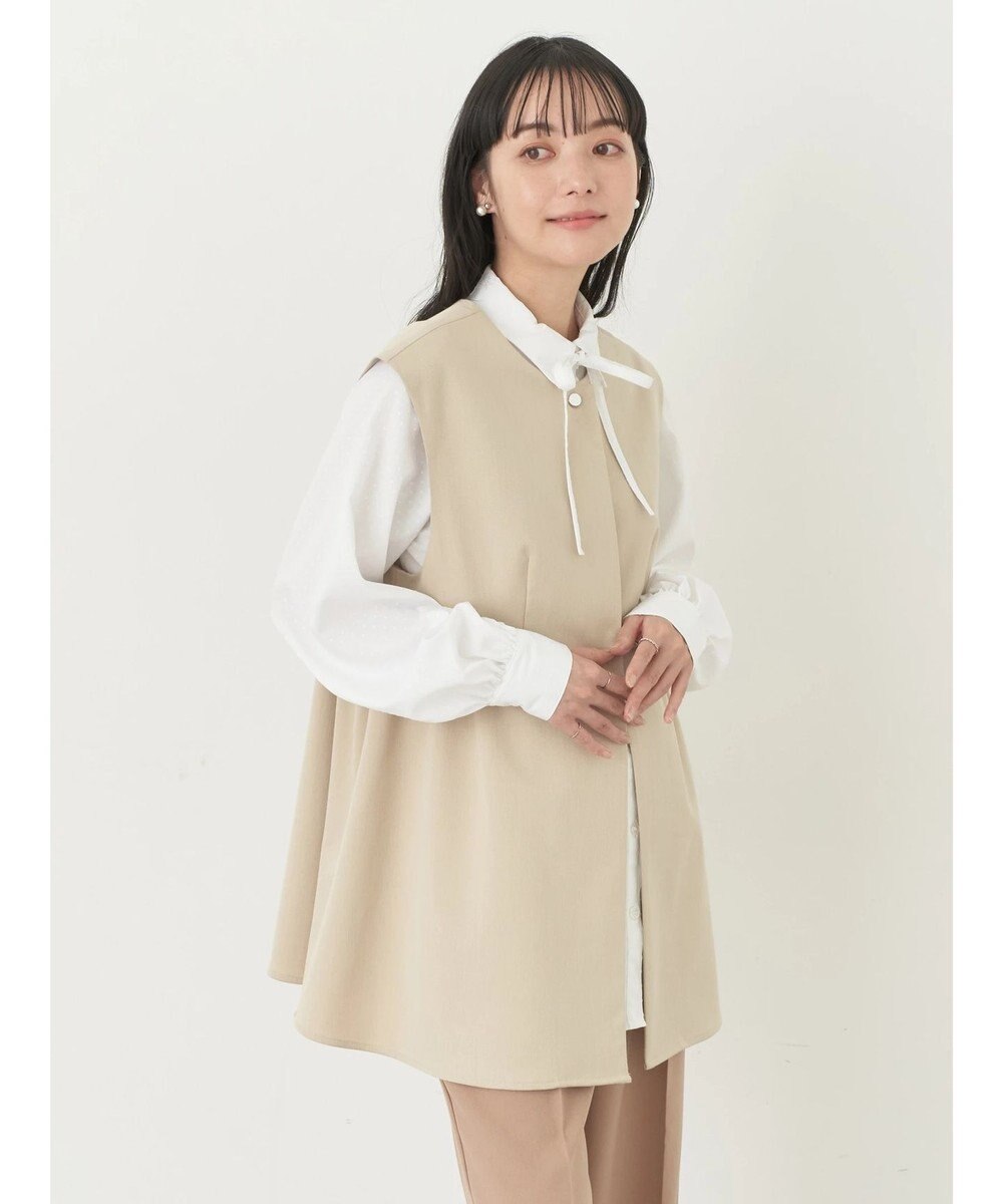 earth music&ecology ペプラムジレ 