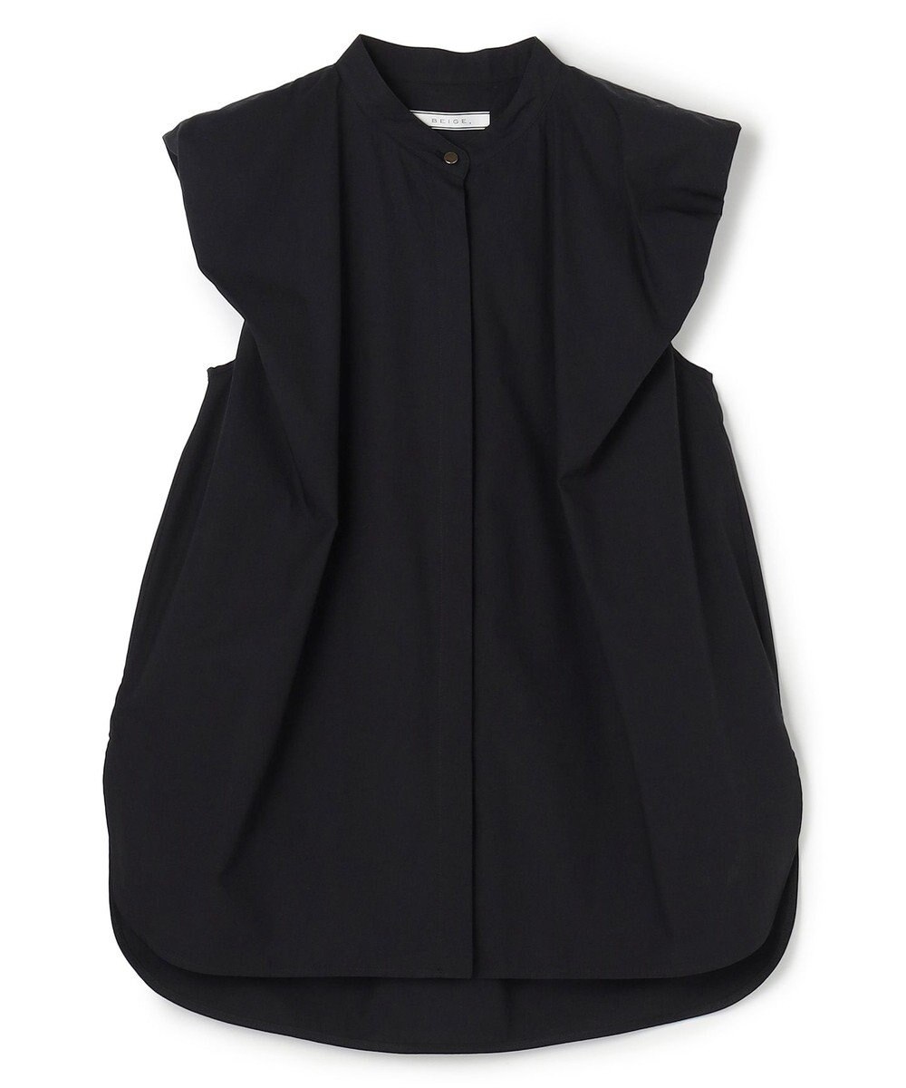 BEIGE， MALLOW / コットンタック バルーンスリーブブラウス 