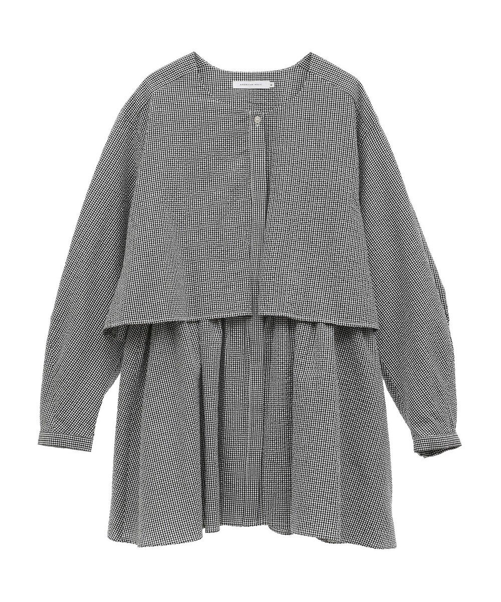 AMERICAN HOLIC サッカーティアードロングブラウス 