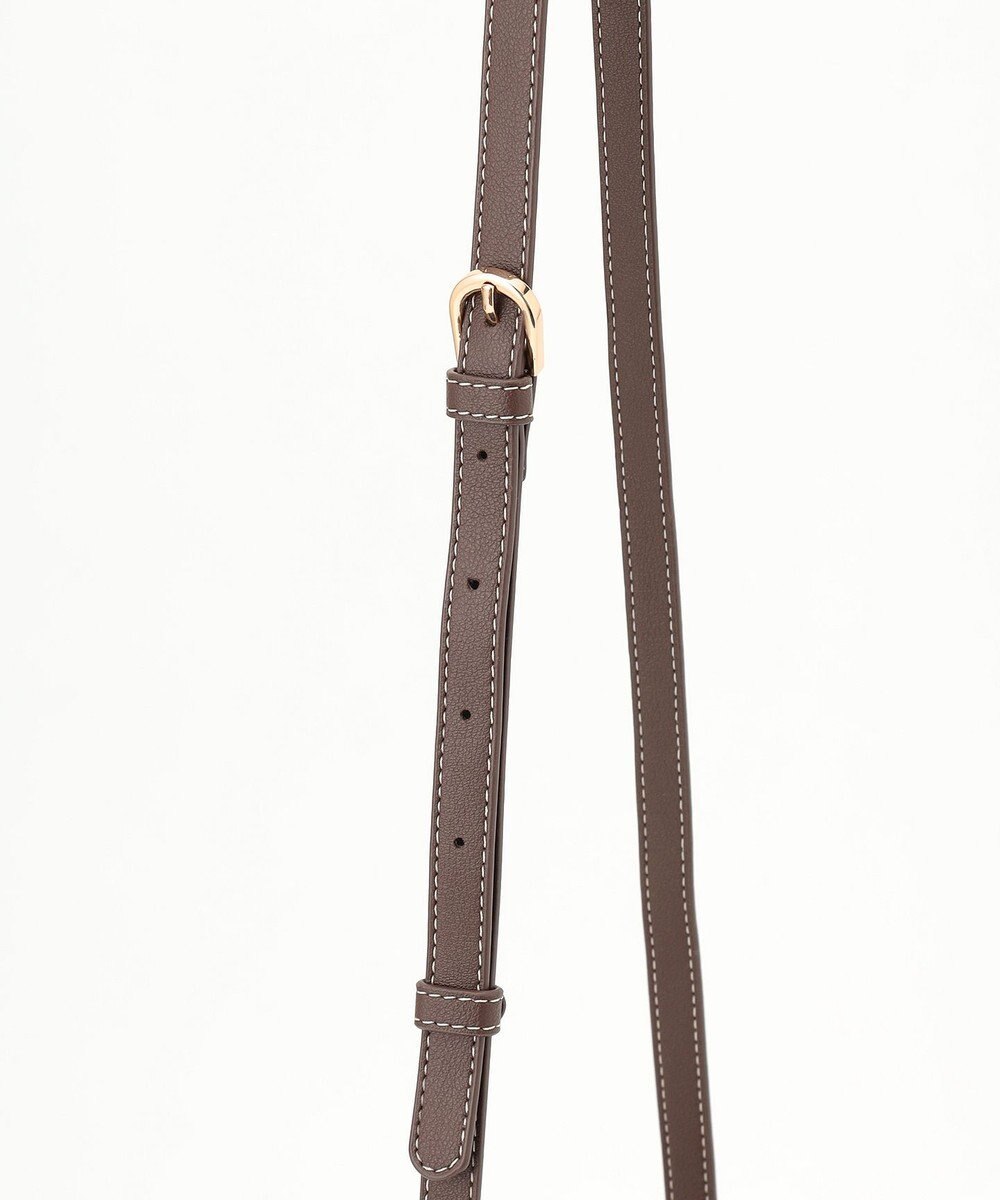 LA BAGAGERIE グリッドキルティングショルダー 