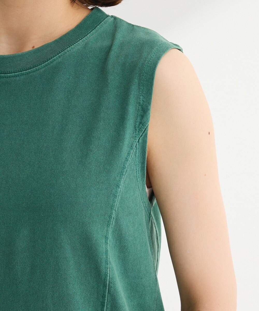 Green Parks ・ＤＯＵＢＬＥ　ＦＬＡＧＳ　ピグメント切替ノースリ 